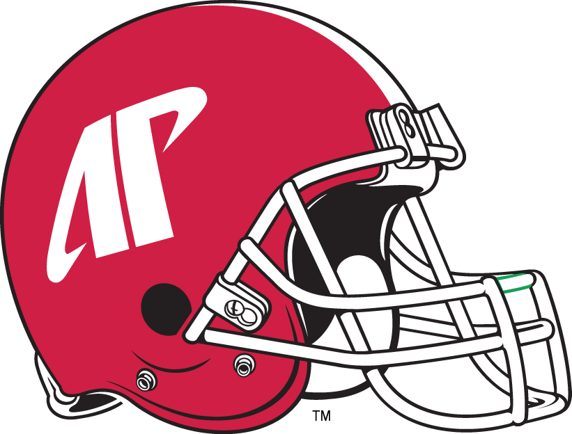 Austin Peay Governors 1992-Pres Helmet Logo iron on transfers for T-shirts